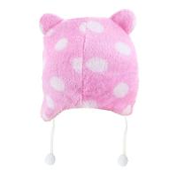 Touca Gorro Infantil Rosa Urso Tamanho único - 4