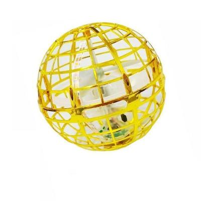 Bola Spinner Voadora Led Divertido Colorido - Amarelo