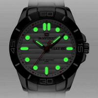 Relógio De Pulso Masculino De Quartzo Design Casual Em Aço Inoxidável Impermeavel Branco