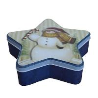 Conjunto De Latas Natalinas Papai Noel Para Doces Chocolates - 3