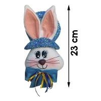 Enfeite Decorativo Para Trinco Coelho De Páscoa 23cm - 3