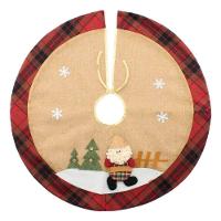 Saia Para árvore De Natal Temática Papai Noel 68cm - 1