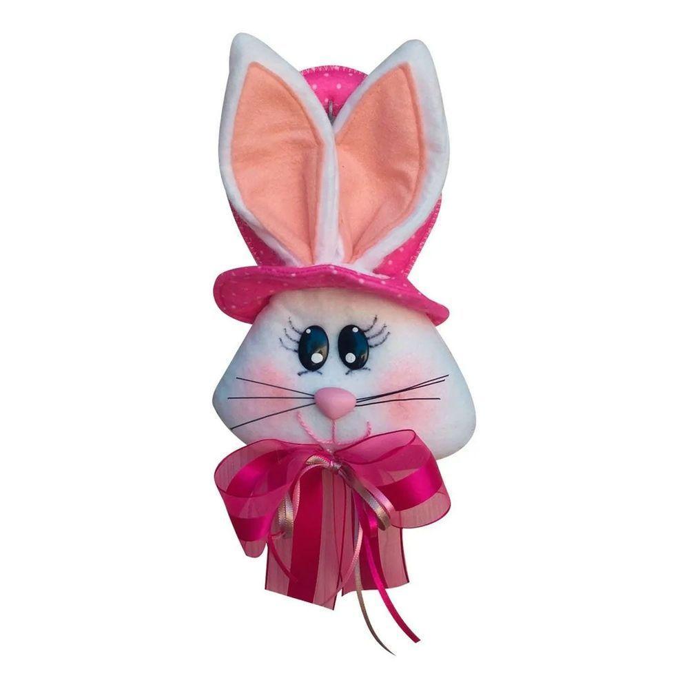 Enfeite Decorativo Coelho De Páscoa Para Trinco 23cm - 2