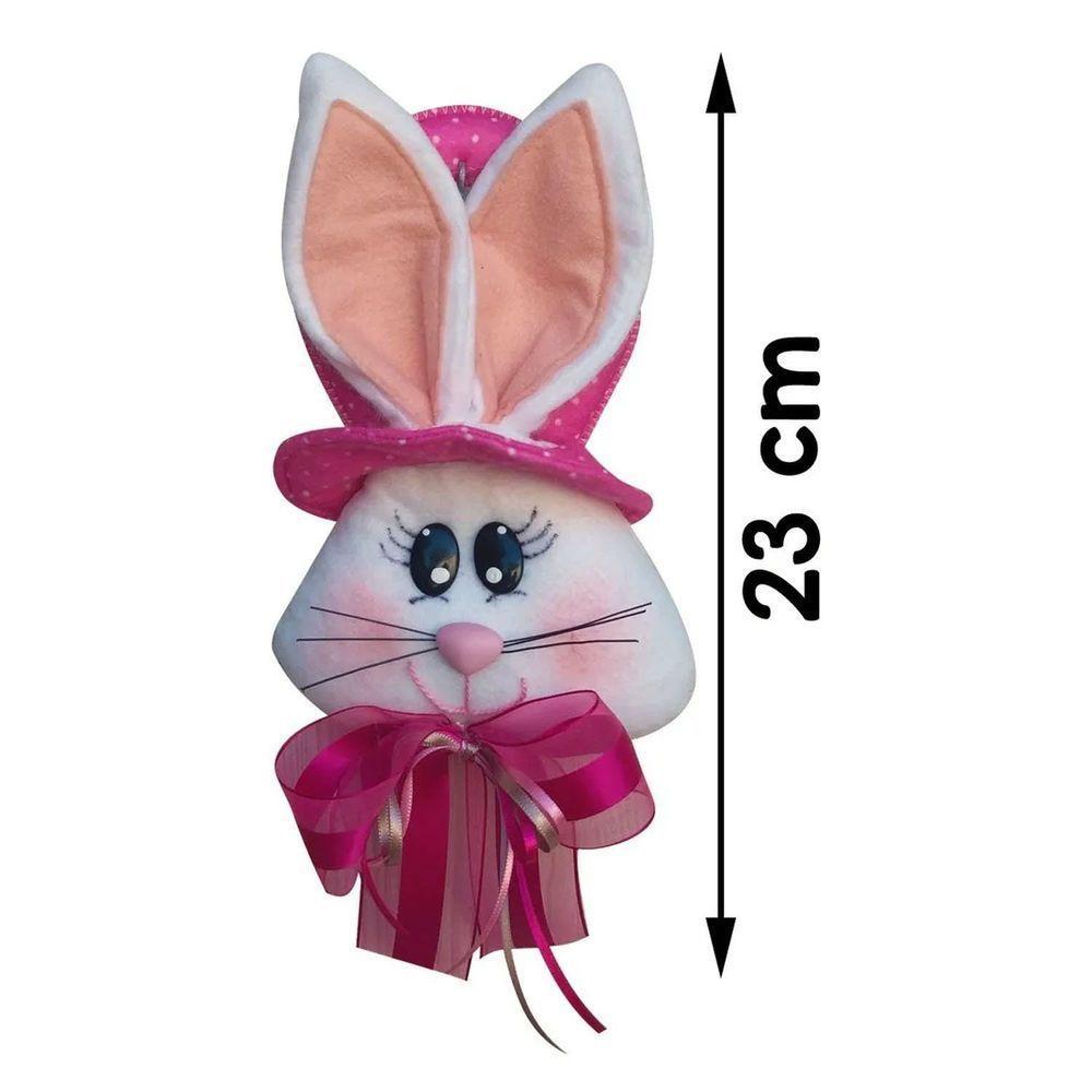 Enfeite Decorativo Coelho De Páscoa Para Trinco 23cm - 3