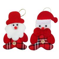 Kit 48 Pendente Natal Enfeite Natalino Tecido Feltro 12cm - 1