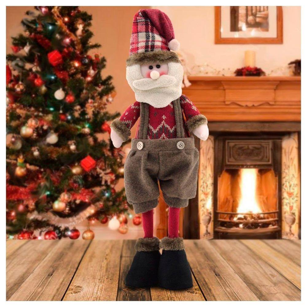 Boneco De Natal Papai Noel Em Tecido 50cm - 1