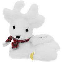 Kit 4 Bonecos De Natal Enfeite Natalino Rena Felpuda 20cm - 6