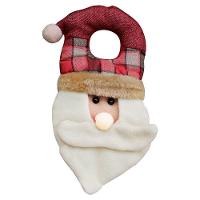 Enfeite De Porta Natal Papai Noel Feltro 26cm - 1