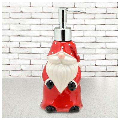 Porta Sabonete De Natal Papai Noel Natalino 19cm