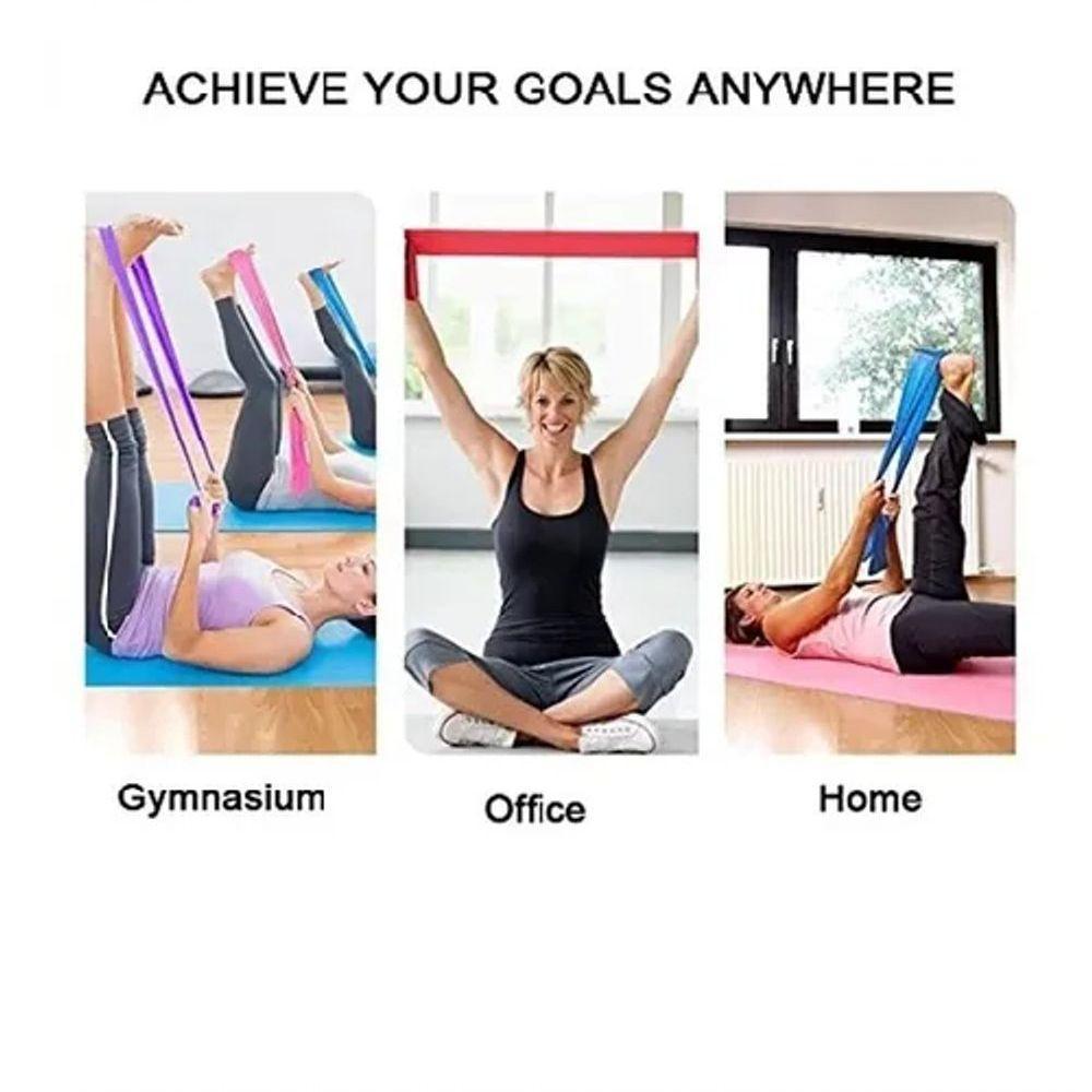 Faixa Elástica Fisioterapia Academia Thera Band Para Exercícios Multifuncionais - 6