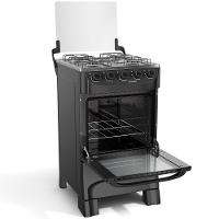 Fogão Mueller 4 Bocas Preto Fosco Acendimento Manual Mfi4ba - 3