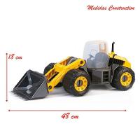 Brinquedo Trator Articulável Caminhão Construction Machine Master Máquina De Construção - 2