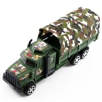 Brinquedo Carreta Fricção Caminhão Militar Camuflado Com Lona - 1