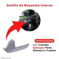 Par Maçaneta Interna Gatilho Dianteira Traseira Peugeot 308 - 3