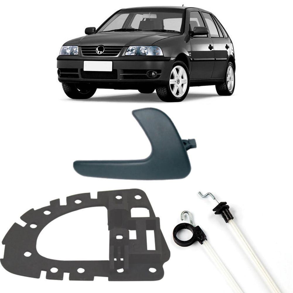 Kit Cabo Aciona Suporte Maçaneta Diant Dir Gol G3 94 A 05 - 1