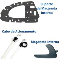 Kit Cabo Aciona Suporte Maçaneta Diant Dir Gol G3 94 A 05 - 2