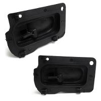 Kit 4 Maçanetas Internas Preta Vectra Até 05 Classic Após 10 - 2