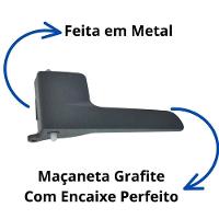 Par Maçaneta Gol G4 Interna Metal Grafite Fox 2003 A 2009 - 3