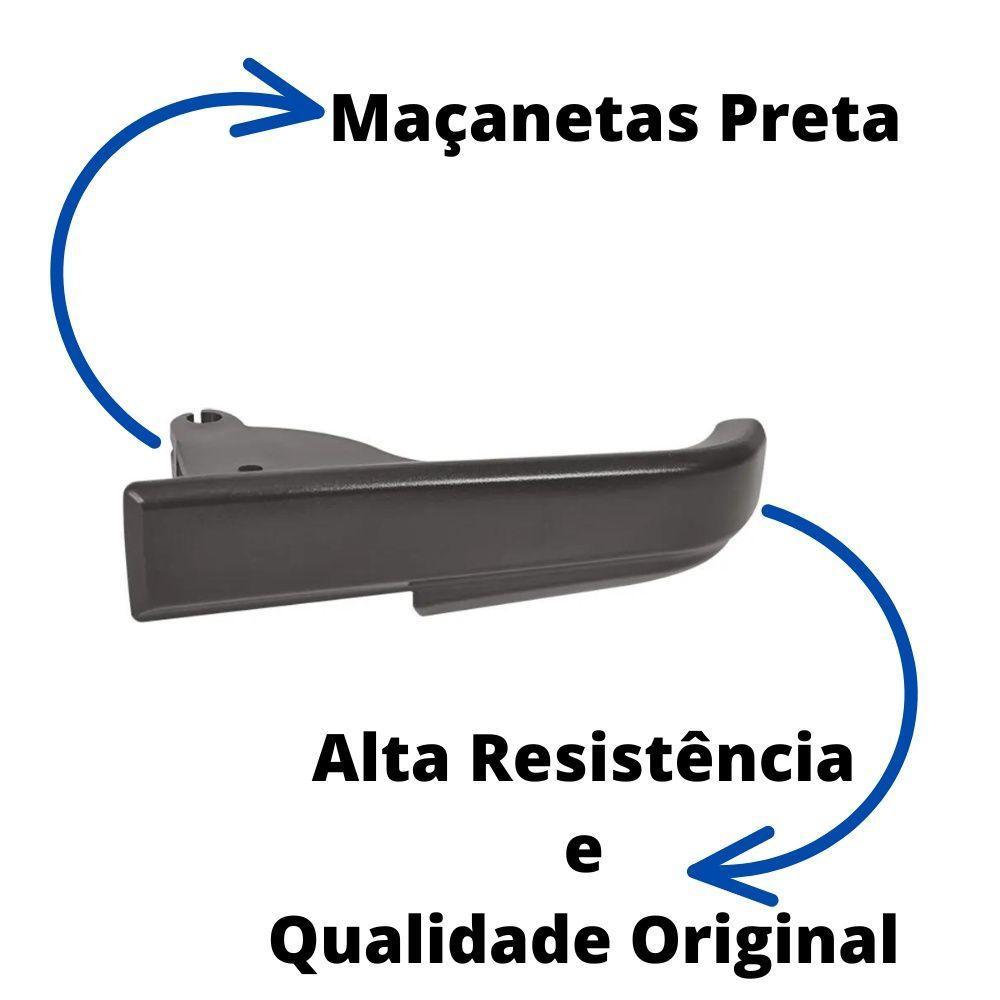Par Maçanetas Gatilho Interno Preto Montana Após 2010 - 3