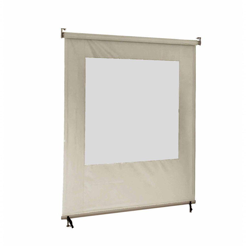 Toldo Cortina Flex - Pvc - 4,00 M Largura 1,00 Bege - 1