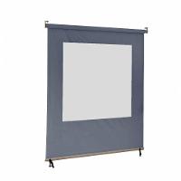 Toldo Cortina Flex - Pvc - 4,00 M Largura 1,00 Cinza - 1