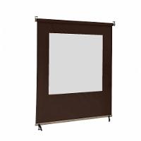 Toldo Cortina Flex - Pvc - 2,00 M Largura 1,00 Marrom - 1