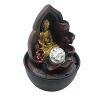 Fonte De água Decorativa Budag 3 Quedas Cascata Luz De Led Bivolt - 4