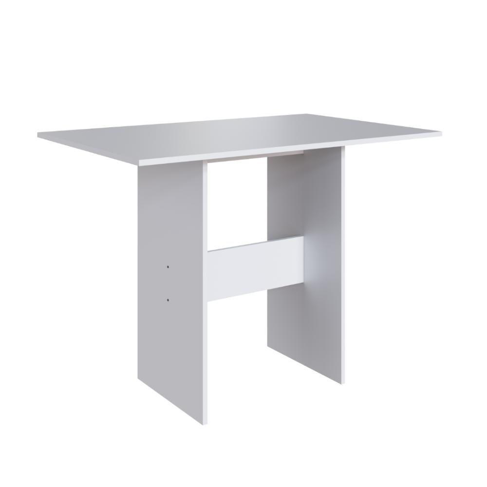 Conjunto Sala De Jantar Fidelitá Siena Com 4 Cadeiras Branco Assento Linho - 6