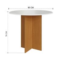 Conjunto Sala De Jantar Fidelitá Espanha 90cm Com 4 Cadeiras Freijó/off-white Assento Linho - 5