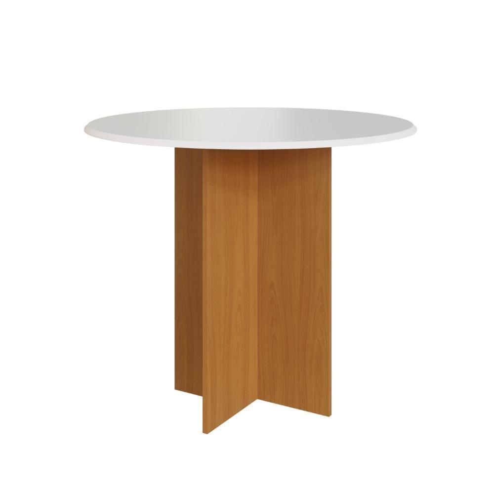 Conjunto Sala De Jantar Fidelitá Espanha 90cm Com 4 Cadeiras Freijó/off-white Assento Preto - 6