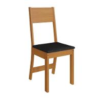 Conjunto Sala De Jantar Fidelitá Espanha 90cm Com 4 Cadeiras Freijó/off-white Assento Preto - 5