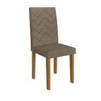 Conjunto Sala De Jantar Fidelitá Itália 170cm Com 6 Cadeiras Freijó/off-white Assento Cacau - 8