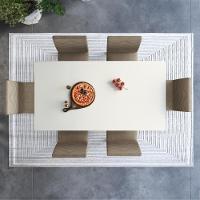 Conjunto Sala De Jantar Fidelitá Itália 170cm Com 6 Cadeiras Freijó/off-white Assento Cacau - 9