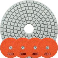 Kit 4 Disco Lixa Polimento úmido Mármore 10 Cm Grão 300 - 1