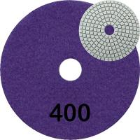 Disco Lixa Polimento úmido Mármore 10cm Grão 400 - 1