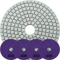 Kit 4 Disco Lixa Polimento úmido Mármore 10 Cm Grão 400 - 1