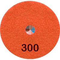 Kit 4 Disco Lixa Polimento A Seco Mármore 10cm Grão 300 - 2