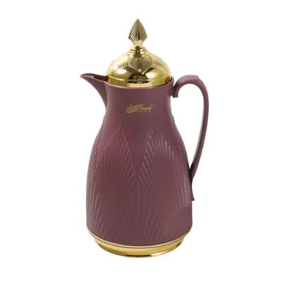 Garrafa Térmica Café Chá 1 Litro Roxa árabe A Vácuo Daydays Luxo