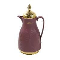 Garrafa Térmica Café Chá 1 Litro Roxa árabe A Vácuo Daydays Luxo - 1