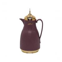 Garrafa Térmica árabe Café Chá 1 Litro Roxa A Vácuo Daydays Luxo - 1