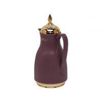 Garrafa Térmica árabe Café Chá 1 Litro Roxa A Vácuo Daydays Luxo - 5