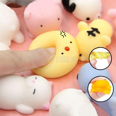 Bichinhos Squishy Mochi Fidget Brinquedo De Apertar Tiktok Silicone Sensorial Relaxa