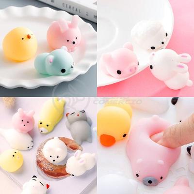 Bichinhos Squishy Mochi Fidget Brinquedo De Apertar Tiktok Silicone Sensorial Relaxa