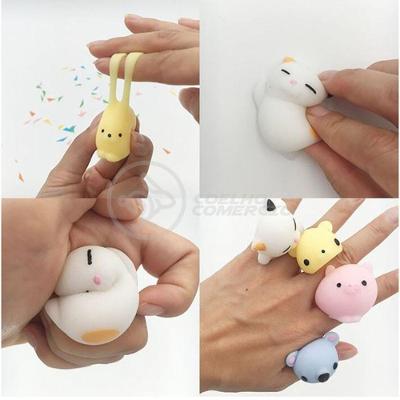 Bichinhos Squishy Mochi Fidget Brinquedo De Apertar Tiktok Silicone Sensorial Relaxa