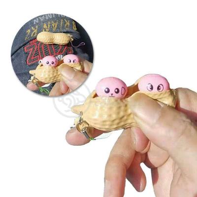 Chaveiro Amendoim Fidget Toy Anti Stress Tiktok Relaxa
