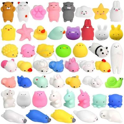 Bichinhos Squishy Mochi Fidget Brinquedo De Apertar Tiktok Silicone Sensorial Relaxa