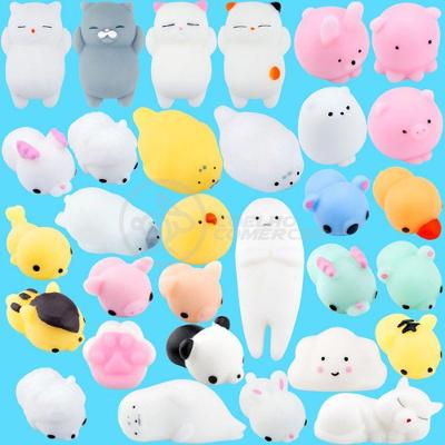 Bichinhos Squishy Mochi Fidget Brinquedo De Apertar Tiktok Silicone Sensorial Relaxa
