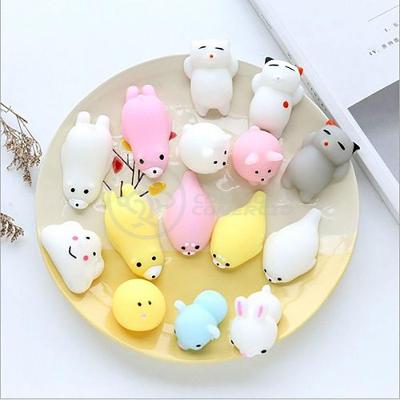 Bichinhos Squishy Mochi Fidget Brinquedo De Apertar Tiktok Silicone Sensorial Relaxa