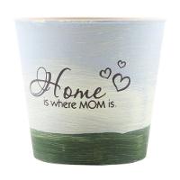 Kit 2 Mini Vasos De Planta Cachepot Estampados Decorados 12,5cm - 1