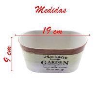 Kit 4 Mini Vasos De Planta Cachepot Estampados Decorados 9cm - 4